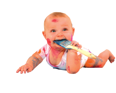 Farbe kann Spaß machen