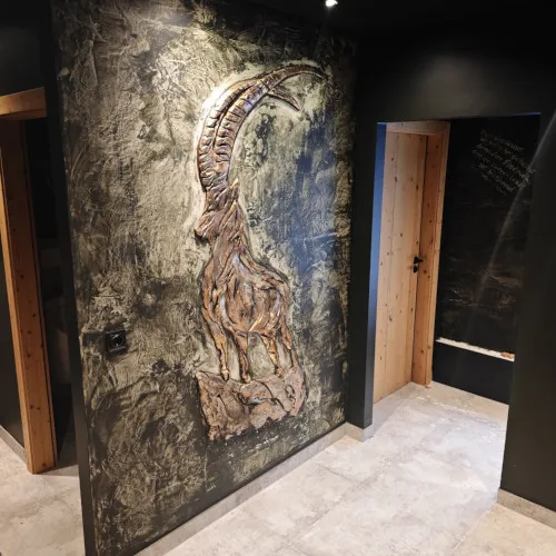 Kunstvolle Wandgestaltung